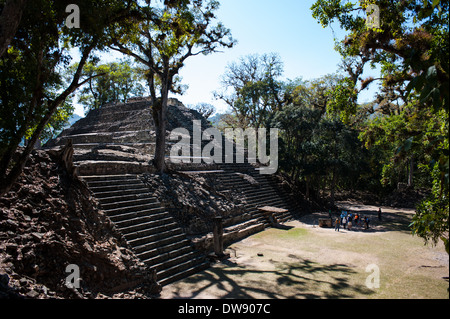 Archäologischer Park Ruinas de Copán in Honduras Stockfoto