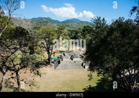 Archäologischer Park Ruinas de Copán in Honduras Stockfoto