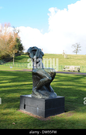 Auguste-Rodin, Cybele, großes Modell Bronze-Skulptur Stockfoto