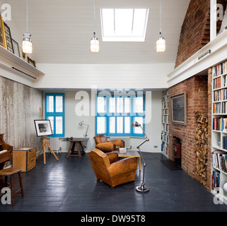 Atelierhaus Brighton, Brighton, Vereinigtes Königreich. Architekt: Richard Dewhurst Design., 2014. Stockfoto