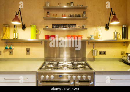 Atelierhaus Brighton, Brighton, Vereinigtes Königreich. Architekt: Richard Dewhurst Design., 2014. Stockfoto