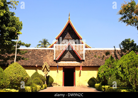 Wat Si Saket Tempel in Vientiane, Laos. Stockfoto