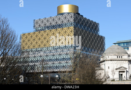 Die neue Library of Birmingham in Centenary Square, Birmingham, West Midlands. Stockfoto