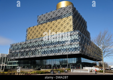 Die neue Library of Birmingham in Centenary Square, Birmingham, West Midlands. Stockfoto