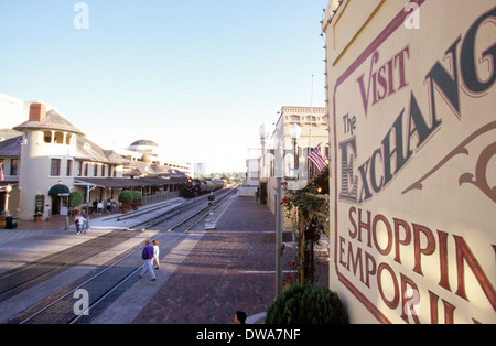 Zentriert im historischen Innenstadt Orlandos, Church Street Station verfügt, Unterhaltung, Restaurants und Einkaufsmöglichkeiten, FL USA Stockfoto