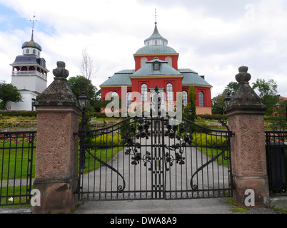 Ulrike Eleonora Kirche (Ulrika Eleonora Kyrka) in Söderhamn, Gävleborgs Län, Hälsingland, Bottnischen Meerbusen, Schweden Stockfoto