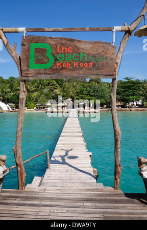 Das Beach Resort auf Koh Kood Insel, Thailand. Stockfoto