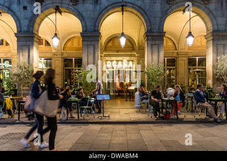 Ocana Bar, Club, Placa Reial, Barri Gotic, Barcelona Stockfoto