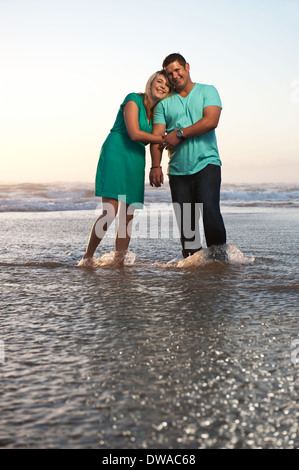 Schöne junge Paar in der Liebe. Stockfoto