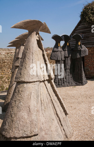 Philip Jackson Skulpturen Midhurst Stockfoto