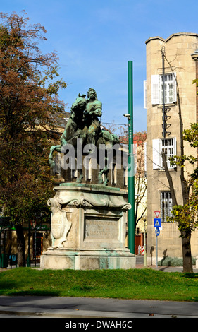 Statue von II. Rakoczi Ferenc Aradi Vértanuk Tere Szeged Ungarn südlichen-region Stockfoto