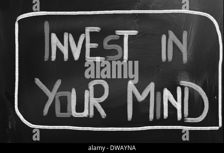 Investieren Sie In Ihre Mind-Konzept Stockfoto