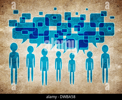 Forum-Konzept-Abbildung Stockfoto