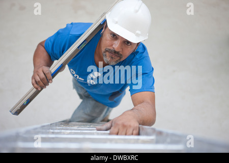 Generator mit Metallstab Aufstieg Stockfoto