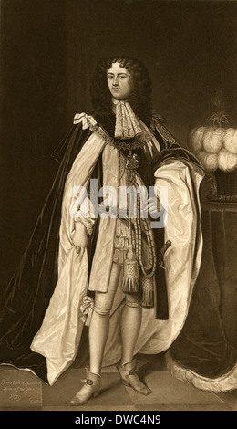 Antik, Gravur, James Scott, 1. Duke of Monmouth, 1. Duke of Buccleuch. Stockfoto