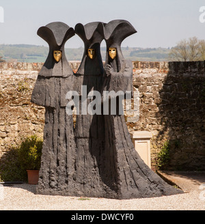 Philip Jackson Skulpturen Midhurst Stockfoto