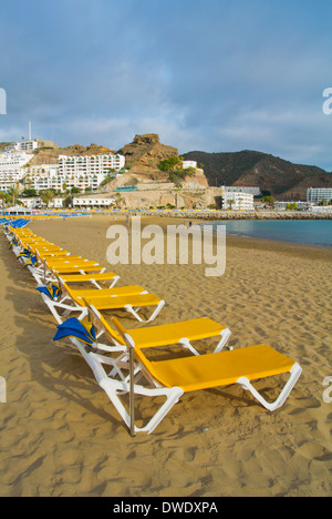 Insel Strand, Puerto Rico, Gran Canaria, Kanarische Inseln, Spanien, Europa Stockfoto