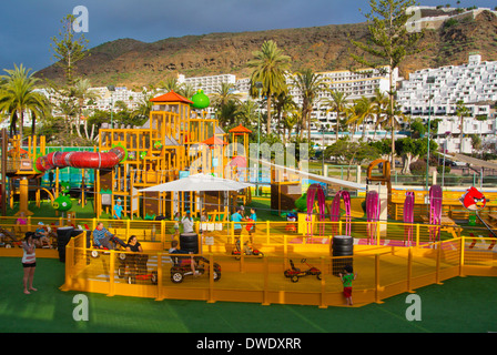 Angry Birds-Themenpark, Puerto Rico, Gran Canaria Insel, Kanaren, Spanien, Europa Stockfoto