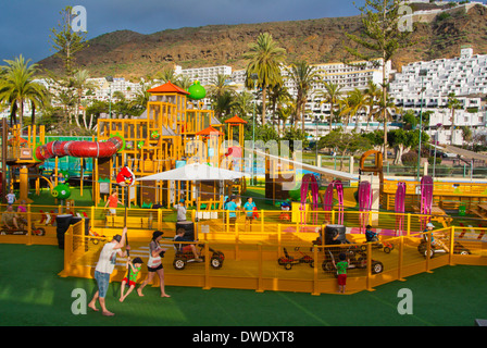 Angry Birds-Themenpark, Puerto Rico, Gran Canaria Insel, Kanaren, Spanien, Europa Stockfoto