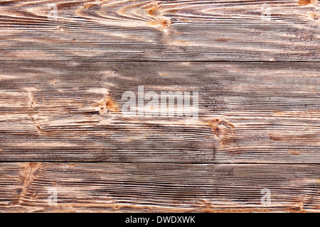 Textur des alten Holzbohlen. Stockfoto