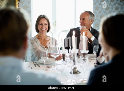 Business-Team im restaurant Stockfoto