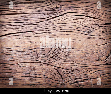 Textur des alten Holzbohlen. Stockfoto