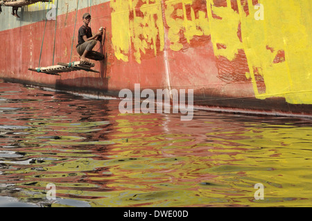 Dock-Hof und... Oli Nagar Hausing Stockfoto