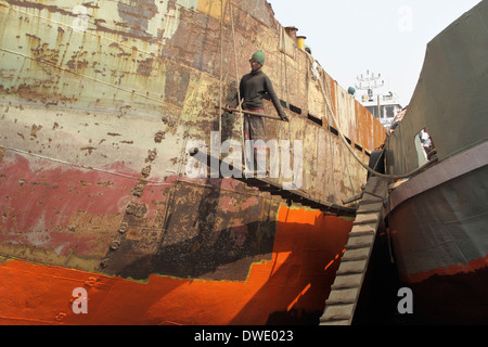 Dock-Hof und... Oli Nagar Hausing Stockfoto