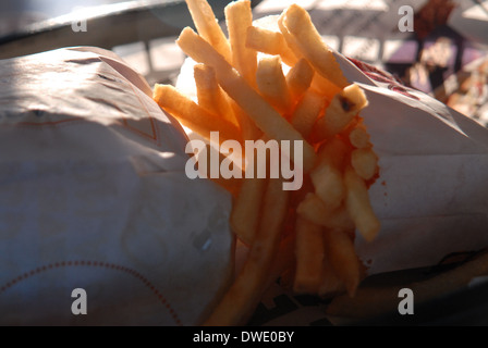 Fast-Food. Stockfoto