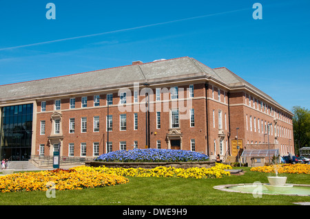 Das Rathaus an der Corporation Street im Stadtzentrum von Derby, Derbyshire England UK Stockfoto