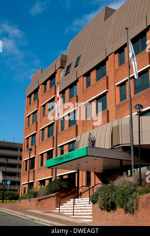 Rathaus von Redditch, Worcestershire, England, UK Stockfoto