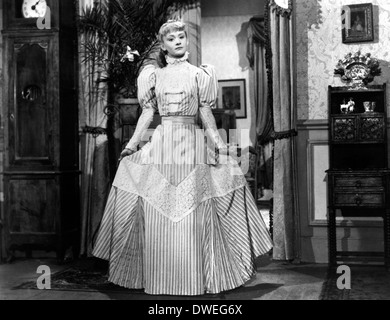 Danièle Delorme, am Set des Films "Gigi" unter der Regie von Jacqueline Audry, 1949 Stockfoto