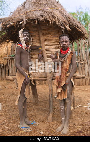 Karo Maedchen Stockfoto