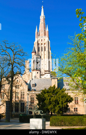 Kirche Notre-Dame, Brügge Stockfoto