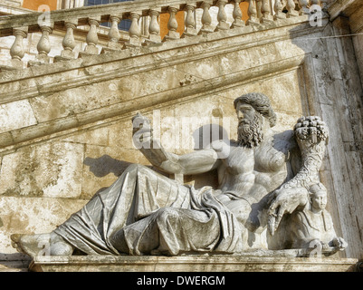Zeus statue-stock Bild Stockfoto