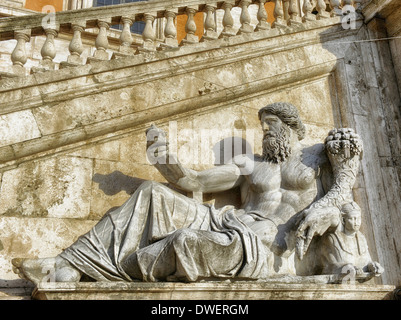 Zeus-Statue - Stock Bild Stockfoto