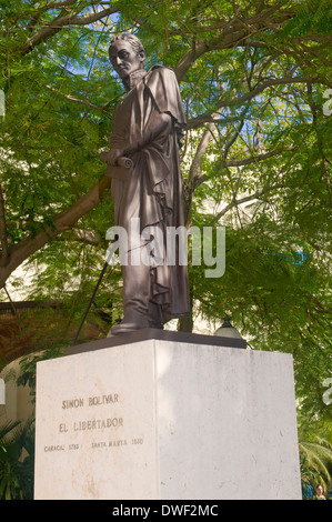 Simon Bolivar Statue, Havanna Stockfoto