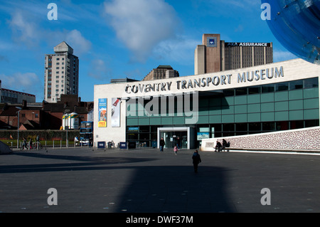 Coventry Transport-Museum, West Midlands, England, UK Stockfoto