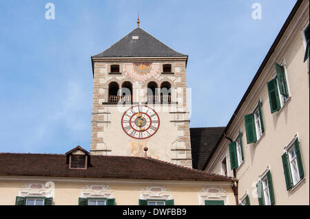 Augustiner Chorherren Kloster Abbazia di Novacella März 2013. Stockfoto