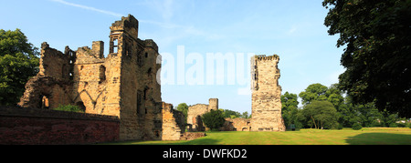 Die Ruinen von Ashby De La Zouch Castle, Ashby De La Zouch, Leicestershire, England; Großbritannien; UK Stockfoto