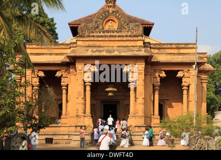 Sri Lanka; Colombo, erlernte Raja Maha Vihara, buddhistische Tempel, Stockfoto