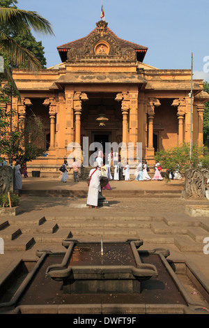 Sri Lanka; Colombo, erlernte Raja Maha Vihara, buddhistische Tempel, Stockfoto