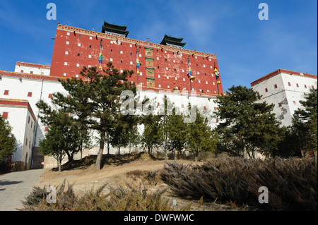 Putuo Zongcheng Tempel. Provinz Hebei, Chengde, China. Stockfoto