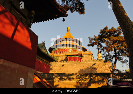 Pule-Tempel in Chengde.  Hebei Provinz, China. Stockfoto