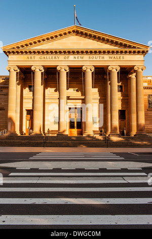 Art Gallery of New South Wales in Sydney in der Frühlingssonne. Stockfoto