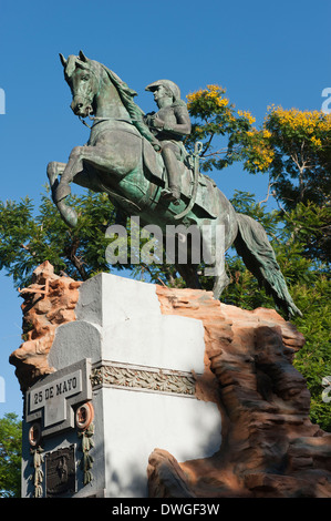 General San Martin Denkmal, Gualeguaychu Stockfoto