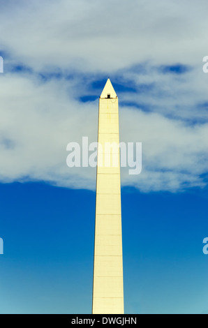Der Obelisk, ein historisches Denkmal in Buenos Aires, Argentinien Stockfoto