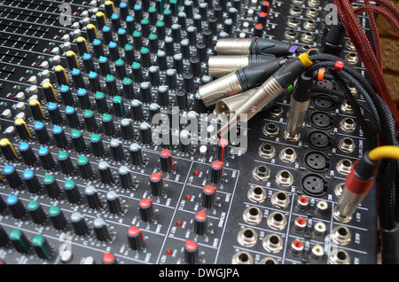 Control panel Stockfoto