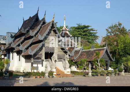 Wat Chedi Luang in Chiang Mai, Thailand Stockfoto