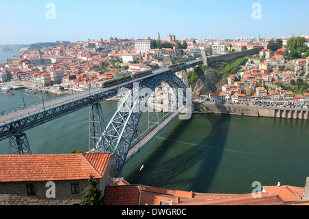 Ponte Dom Luis I, Porto Stockfoto